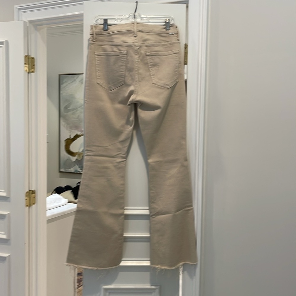 MOTHER The Weekender Sneak Jeans Size 31 - Picture 5 of 8